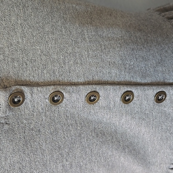 J CREW Cotton Villa Tank Dress Gray Sleeveless Back Button Up Sz Small - Picture 9 of 14